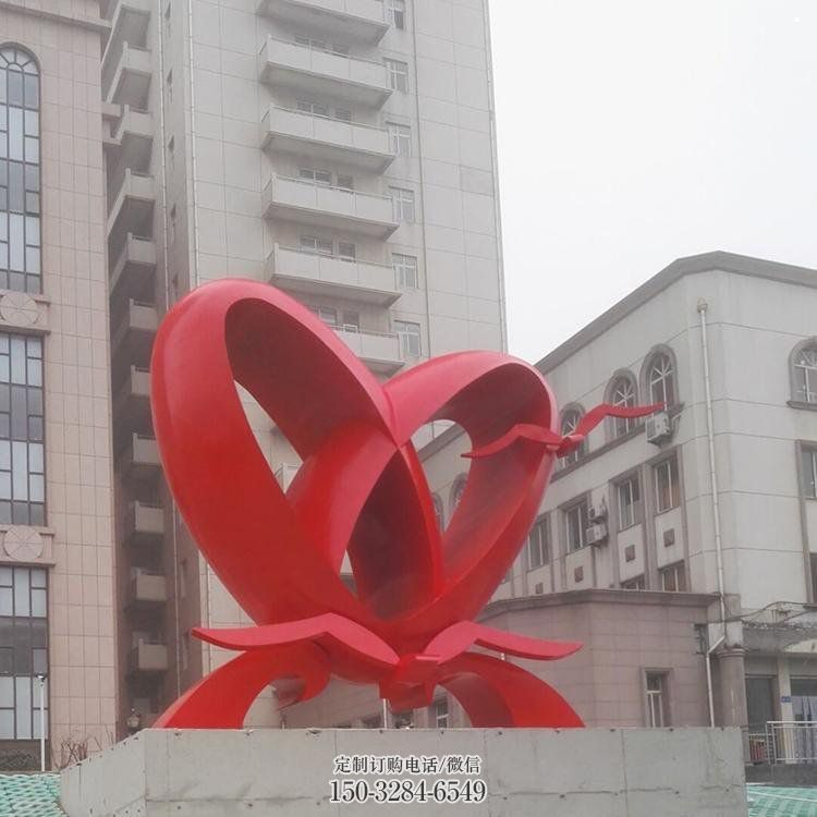 双心雕塑制造商,城区小品,不锈钢双心雕塑定制 双心雕塑制造商,城区小品,不锈钢双心雕塑定制